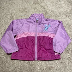 Blues Clues Purple Embroidered Jacket Windbreaker Girls Size 4T Haddad Apparel